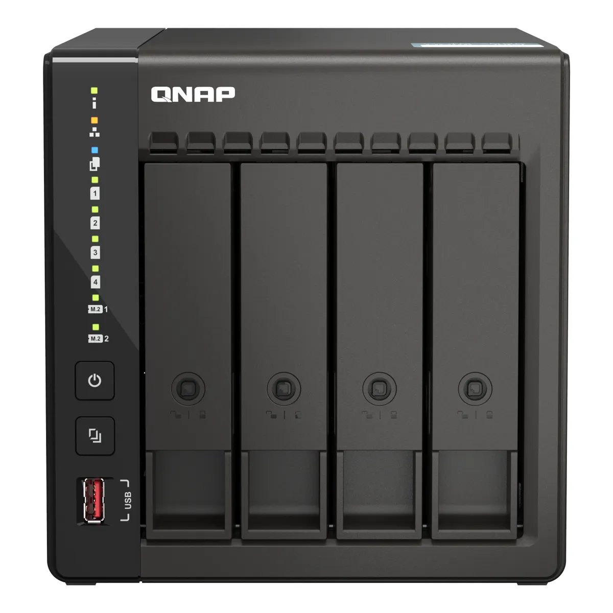 QNAP TS-453E-8G TS-453E 4-bay Intel Celeron J6412 8GB RAM 2x2.5GbE 2x HDMI 1.4b 2x M.2 2280 PCIe Gen3 USB 3.2 Gen2 #1