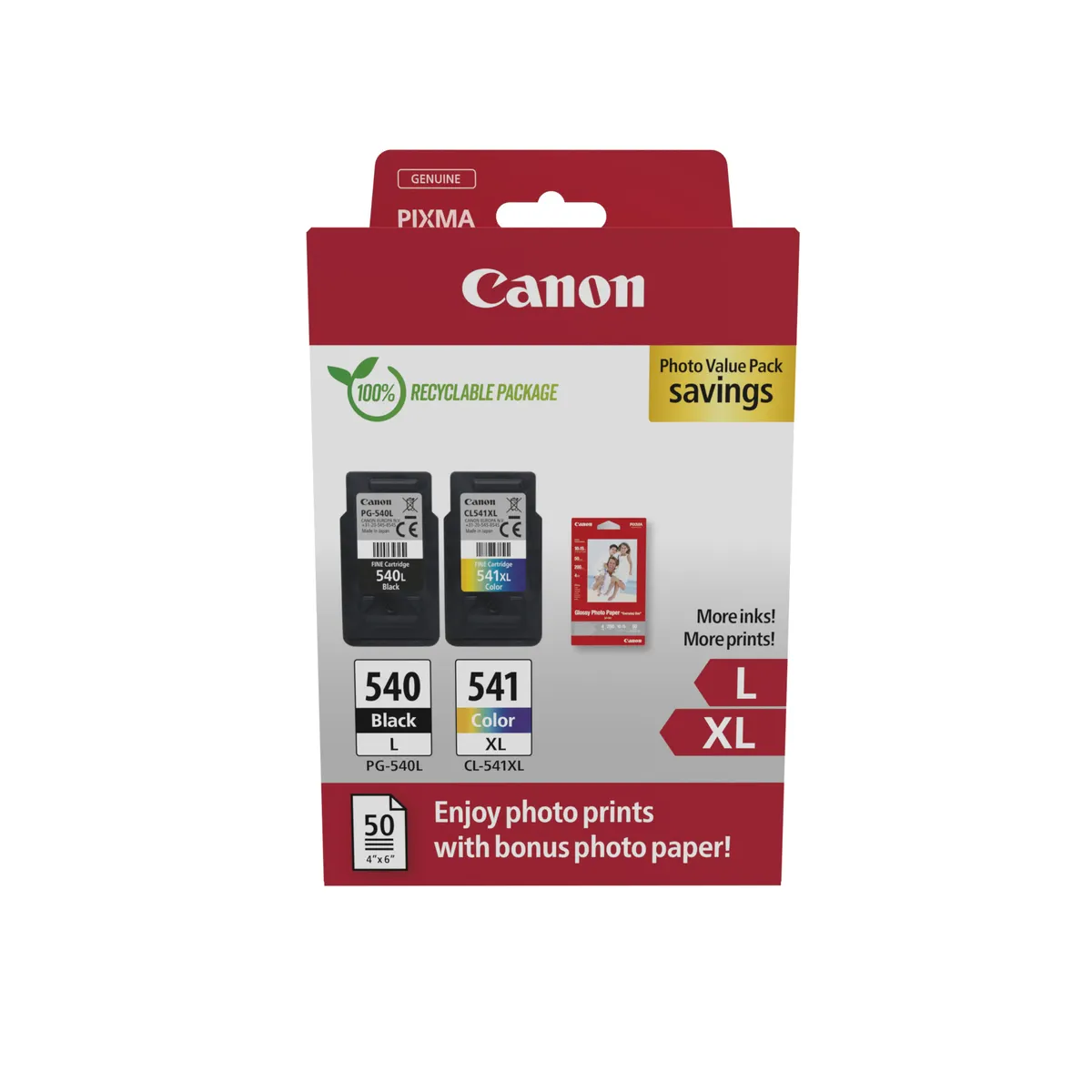 Canon 5224B012 tintapatron-készlet 2 db fekete 11 ml és színes 15 ml #1
