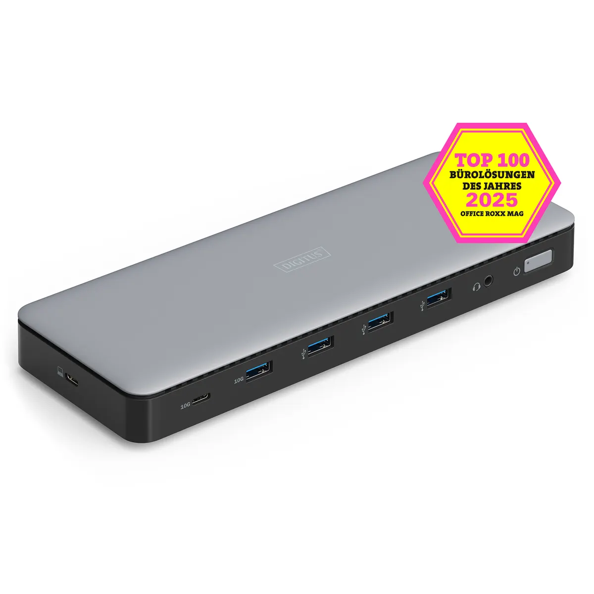Assmann DA-70918 usb-c dokkolóállomás 13-port 4 usb-a 3 hdmi 2 dp rj45 audió 4k max 150 w 1 m #1