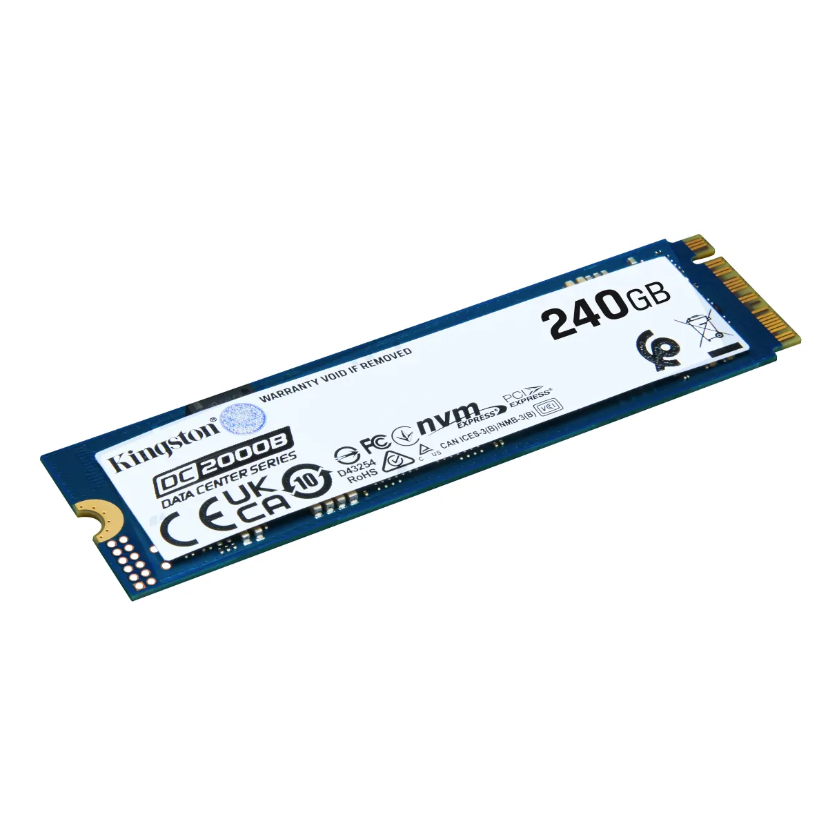 Kingston SEDC2000BYM8/240G DC2000B vállalati 240GB M.2 2280 PCIe 4.0 x4 NVMe #1