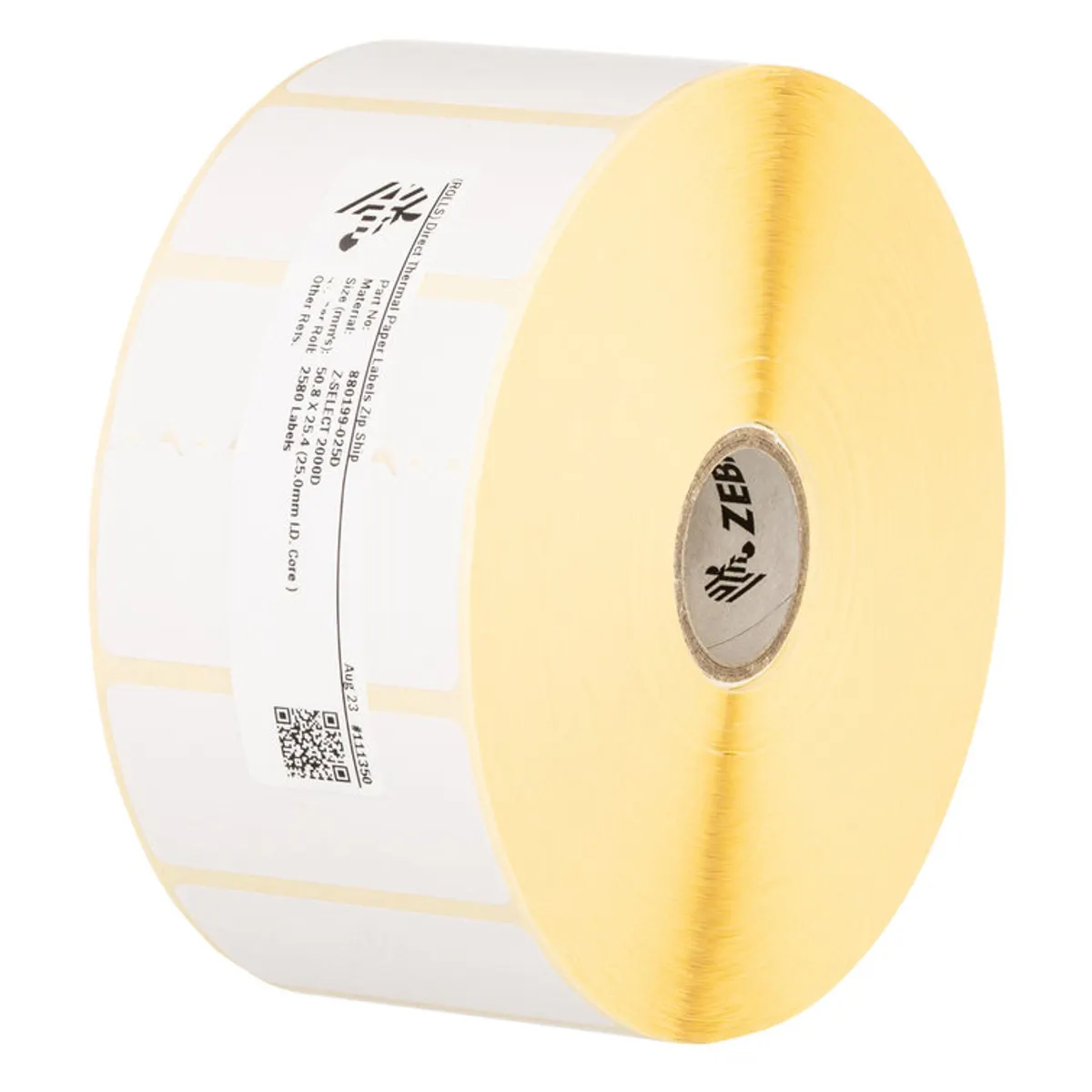 Zebra 3004840-T Z-Select 2000D címke 76.2x44.5mm öntapadós fehér 350 db tekercsenként 20 tekercses doboz #1