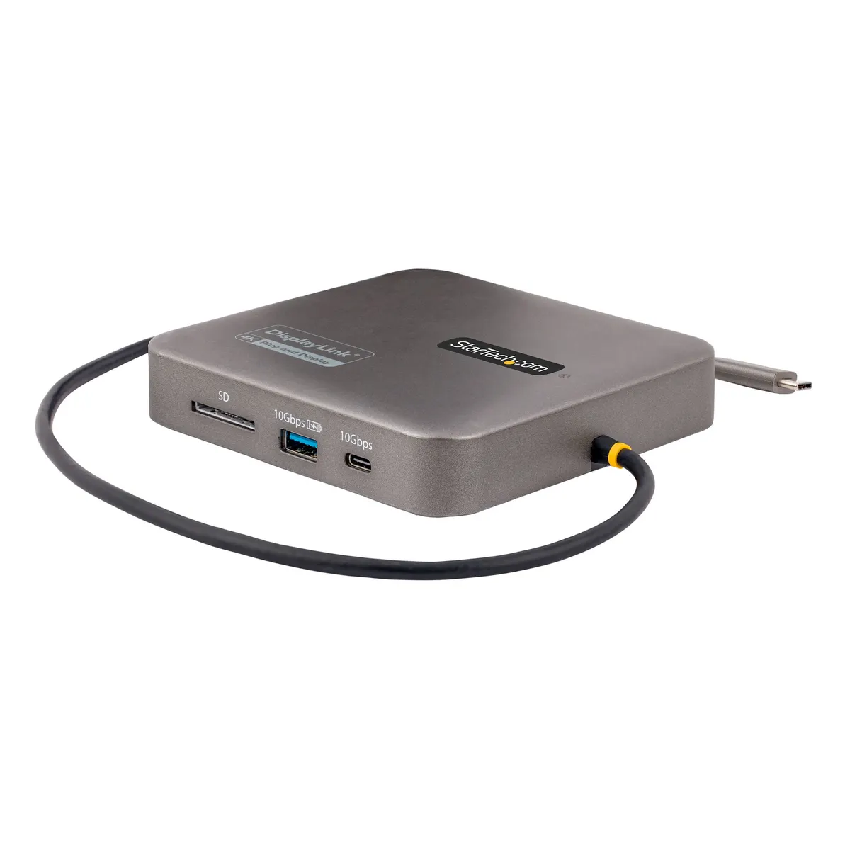 Startech.com 102B-USBC-MULTIPORT usb-c dokkolóállomás hdmi 60hz usb 3.2 gen2 100w pd ethernet 1gbps space gray #1