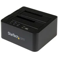 StarTech.com SDOCK2U313R HDD másoló dokkoló 2x 2.5" és 3.5" USB 3.1