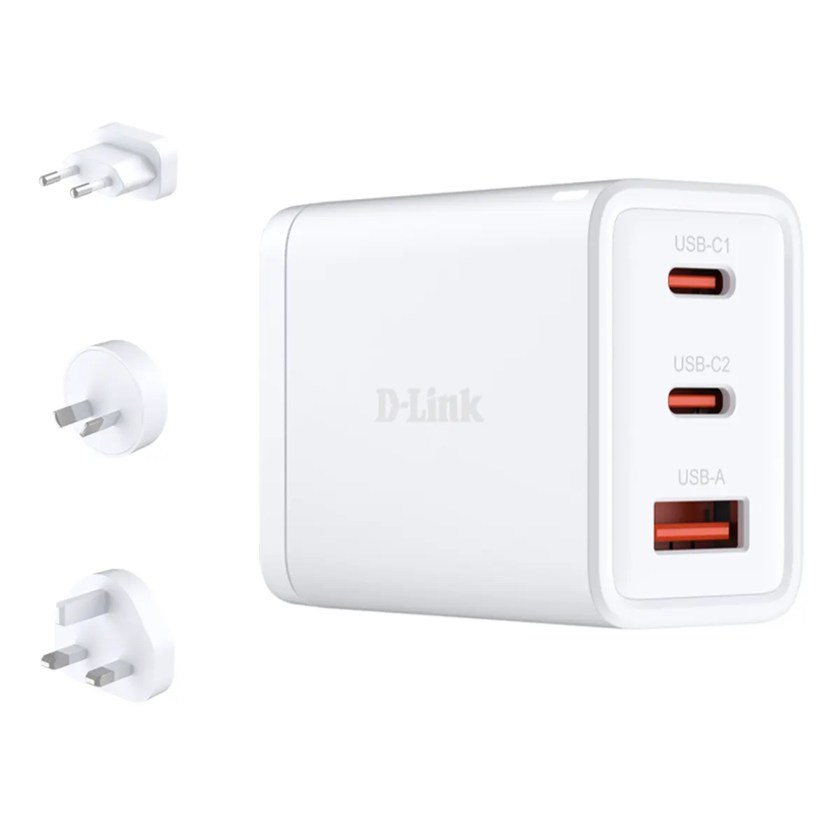 D-Link DCP-651 65W GaN töltő 2x USB-C 1x USB-A PD3.0 QC4.0 #1