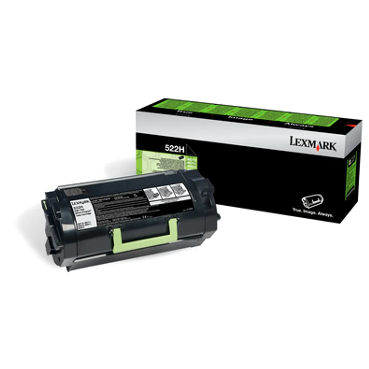 Lexmark 52D2H0E 522HE nagy kapacitású tonerkazetta Fekete 25000 oldal #1