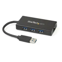Startech.com ST3300GU3B USB 3.0 hub és Gigabit Ethernet