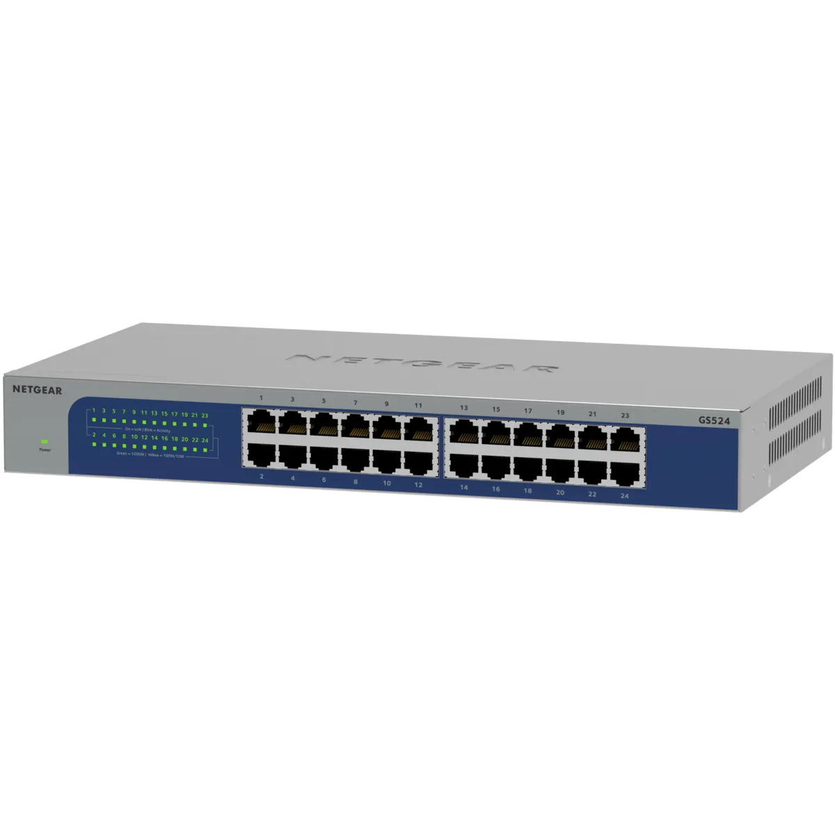 Netgear GS524-300EUS 24-port gigabit nem menedzselt kapcsoló ventilátor nélküli #1