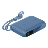 Belkin BPB027HQBL BoostCharge power delivery kijelzővel 10 000 mAh 20 W 2x USB-C kék