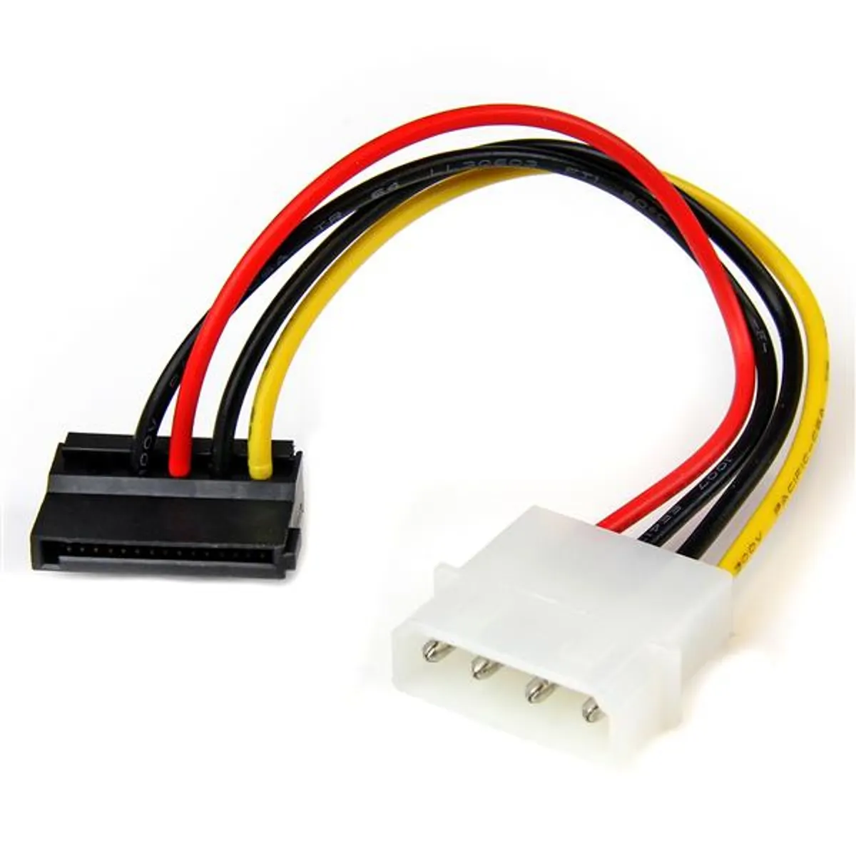 Startech.com SATAPOWADPL balra hajlított SATA tápcsatlakozó adapter LP4 #1