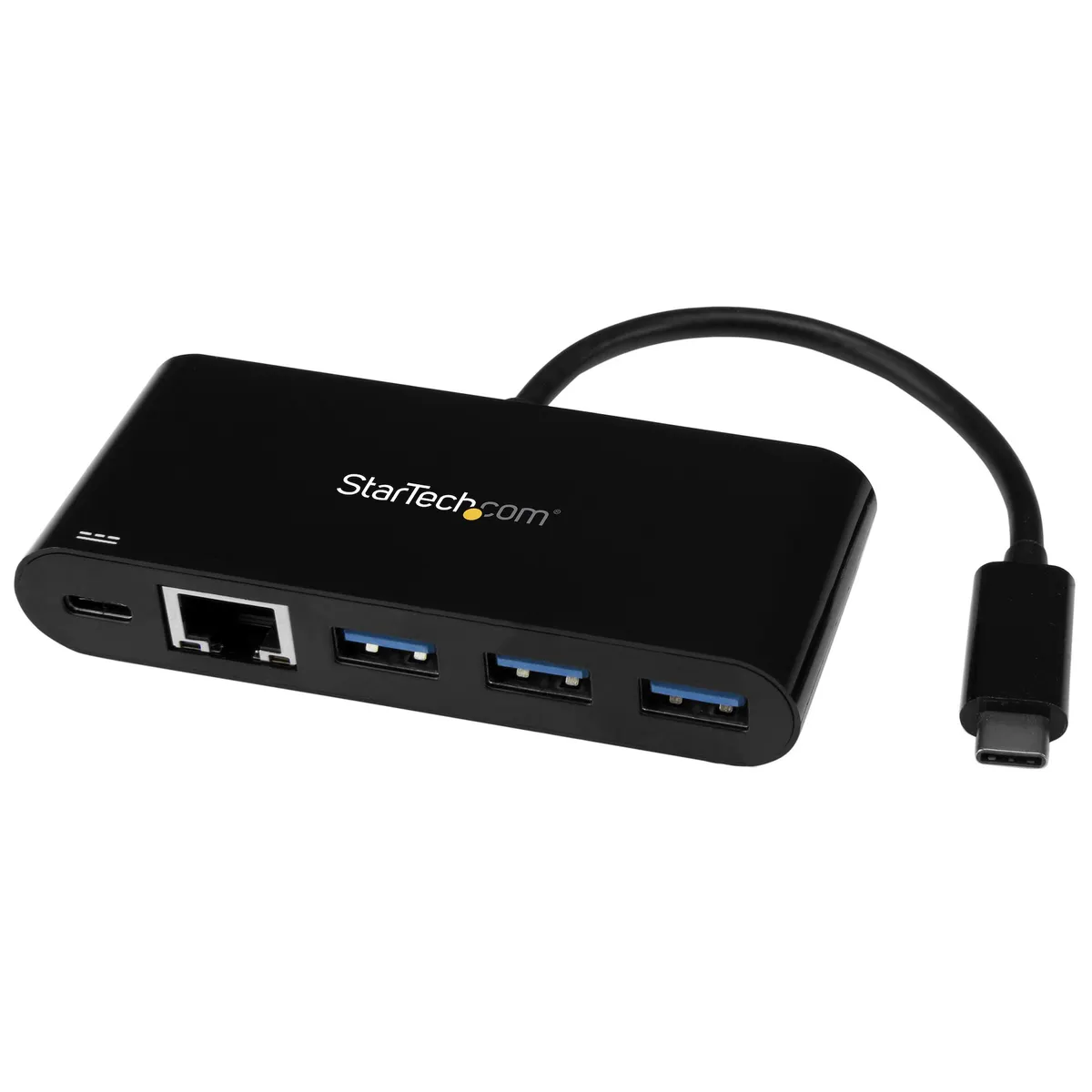 Startech.com HB30C3AGEPD USB-C hub és gigabites Ethernet 60 W PD USB 3.2 Gen 1 Type-C #1