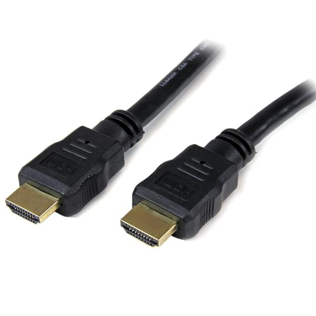 Startech.com HDMM30CM High Speed HDMI kábel 0,3 m HDMI A-típus aranyozott érintkezők Fekete #1