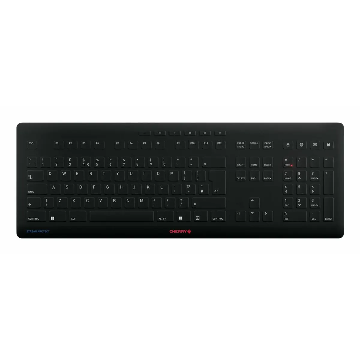 Cherry JK-8552GB-2 Stream Protect billentyűzet vezeték nélküli RF QWERTY fekete #1