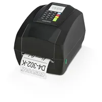 Custom 911MK030100333 D4 302-K címkenyomtató direkt termál 203x203 dpi, 10,4 cm nyomtatási szélesség, USB-A, RS-232, RJ-45, Ethernet 10 és 100 Mbps