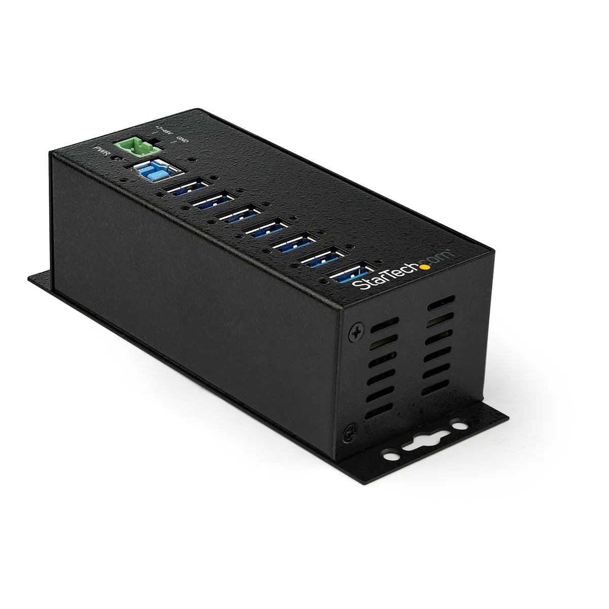 Startech.com HB30A7AME 7-portos USB 3.2 Gen 1 ipari hub külső tápegységgel #1