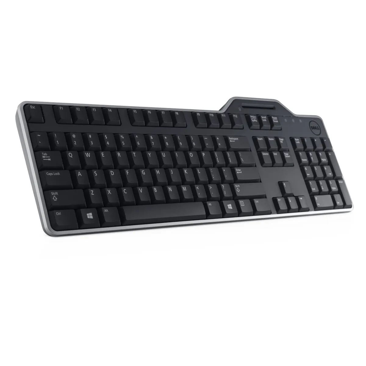 Dell 580-18366 KB813 teljes méretű, vezetékes, USB, QWERTY, smartcard olvasó, fekete #1