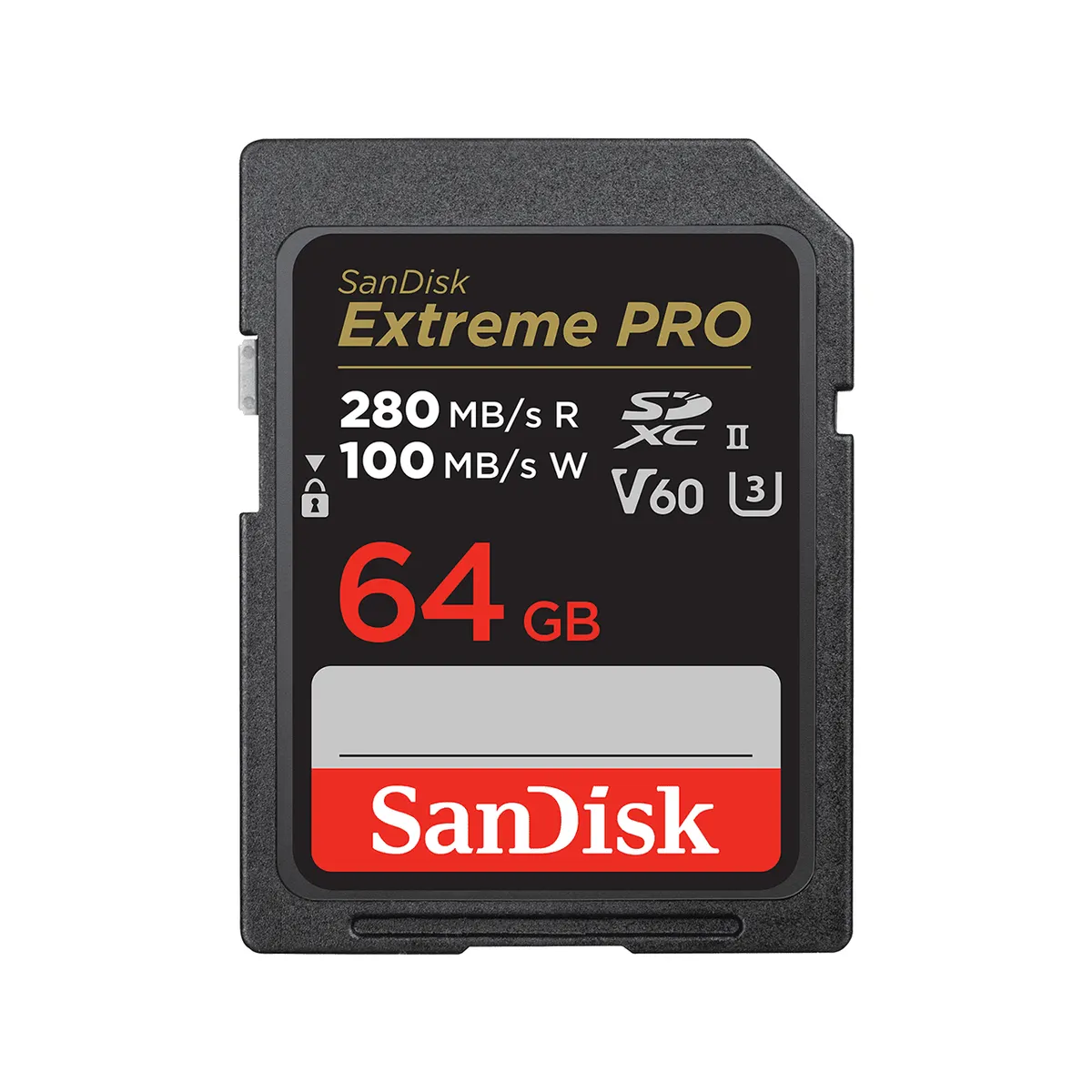 Sandisk SDSDXEP-064G-GN4IN Extreme Pro SDXC UHS-II V60 64GB C10 U3 280 MBs 100 MBs #1