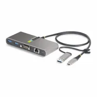 Startech.com 5G2A1SGBB-USB-C-HUB USB-C hub GbE és RS232