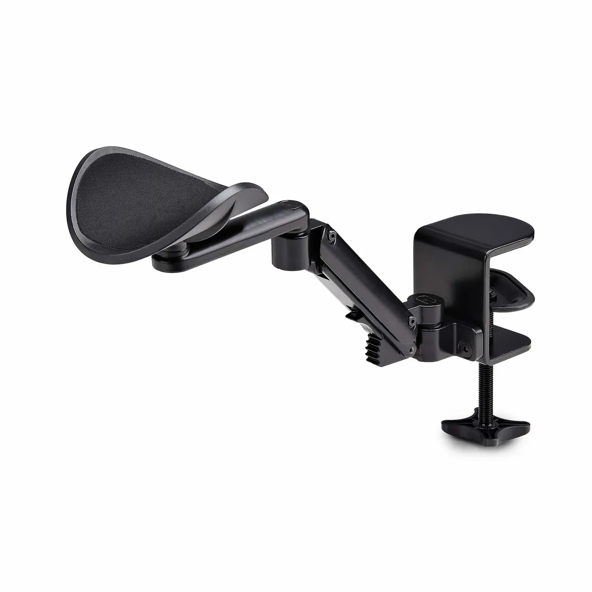 Startech.com 1AHC-DESK-ARM-REST állítható kartámasz asztalhoz fekete alumínium műanyag acél 110 mm x 404 mm x 75 mm #1
