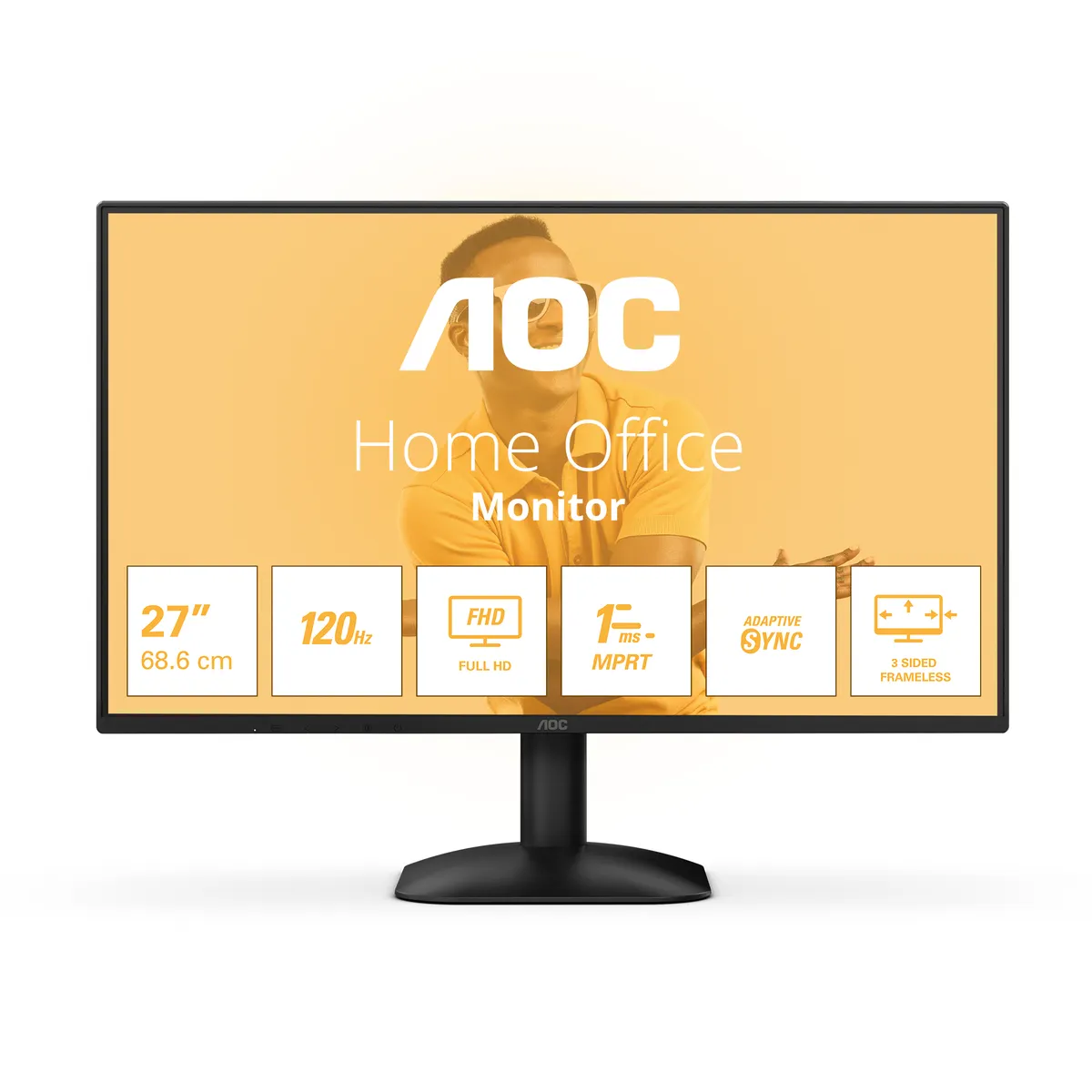 AOC 27B31H IPS kijelző 27" 1920x1080 4ms 120Hz HDMI VGA VESA #1