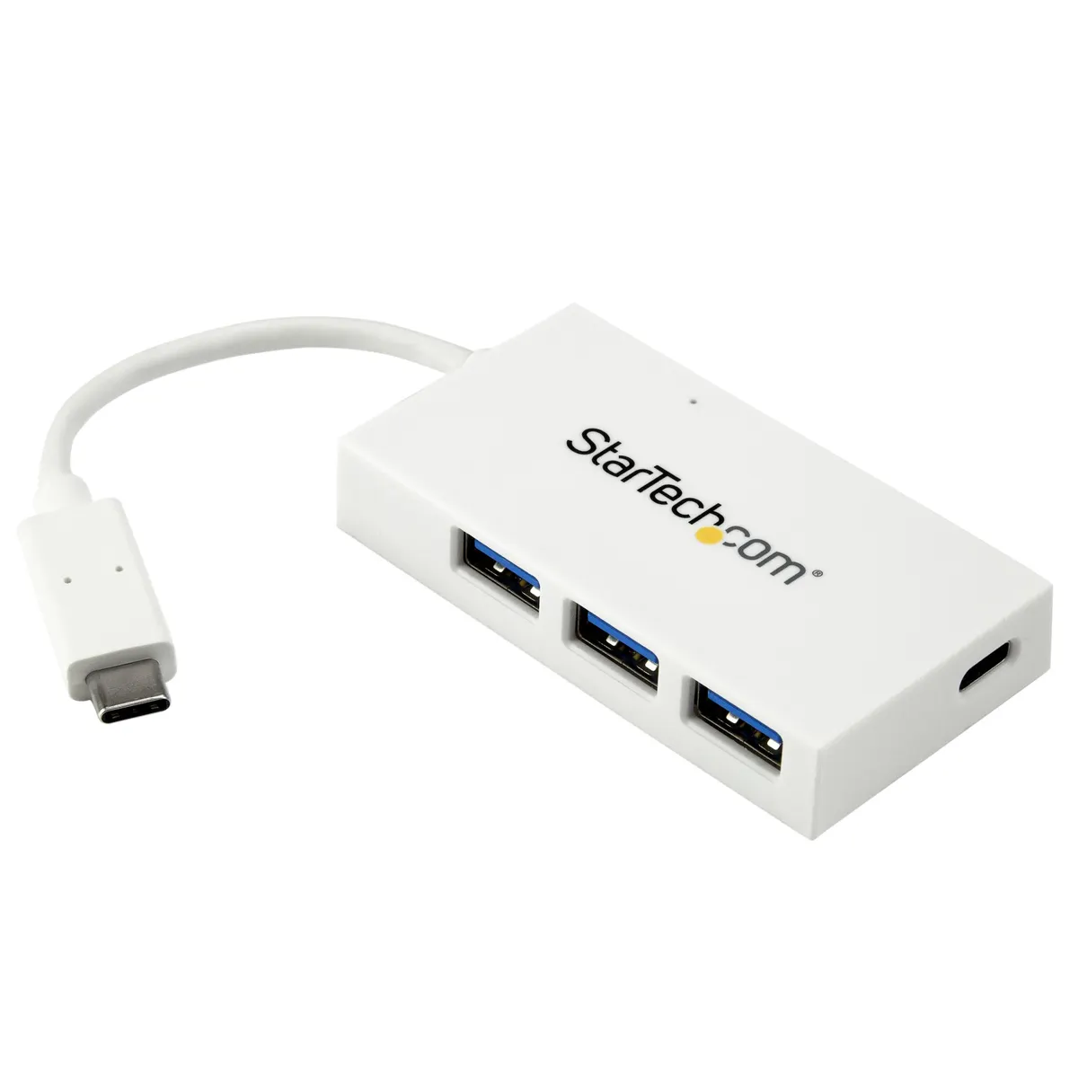 Startech.com HB30C3A1CFBW 4 portos USB-C hub 5 Gbps 3x USB-A 1x USB-C fehér #1