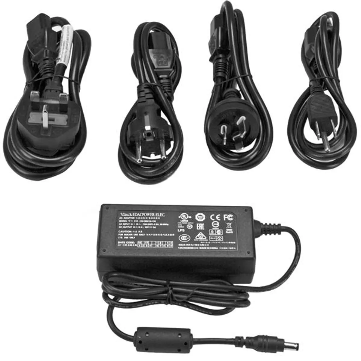 Startech.com SVA12M5NA univerzális hálózati töltő adapter 12V 5A bemeneti 110-240V AU, EU, JP, NA, UK #1