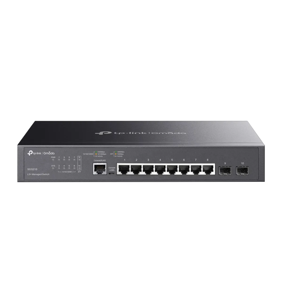 TP-Link SG3210 JetStream 8x Gigabit kapcsoló, 2x SFP, L2-L3, QoS, VLAN #1