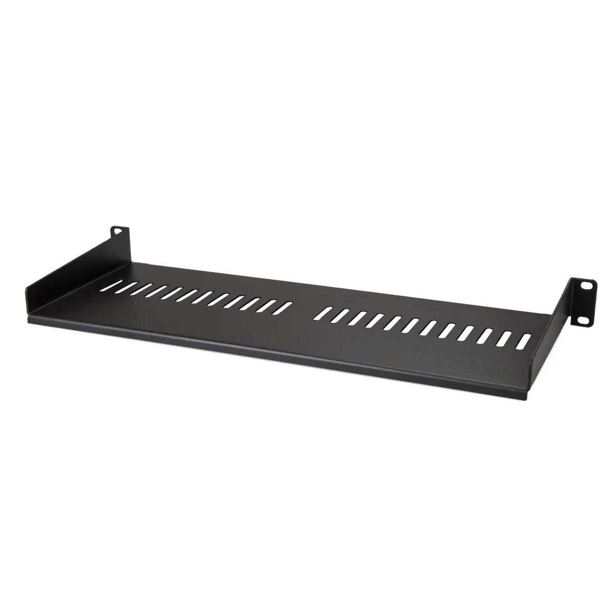 Startech.com CABSHELF1U7V szellőztetett 1U 7" rack polc acél fekete #1