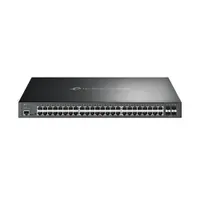TP-Link SG3452P Omada 52-portos Gigabit L2+ menedzselt switch 48x PoE-porttal, 4x SFP, 1U rackbe szerelhető