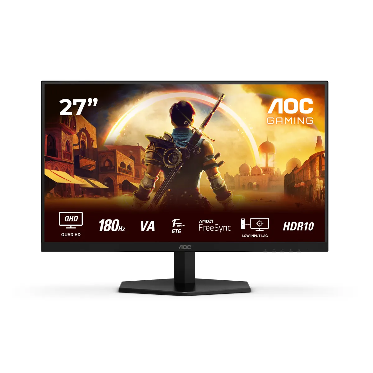 AOC Q27G42XNE gaming monitor 27" QHD 2560x1440 180 Hz 1 ms HDR10 VESA Adaptive Sync built-in speakers #1