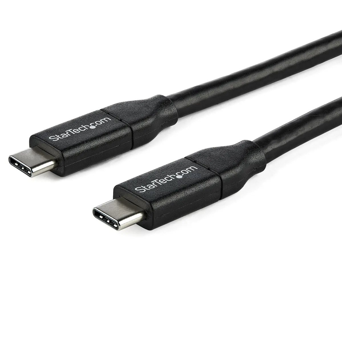 Startech.com USB2C5C1M USB C adat- és töltőkábel 1m fekete USB 2.0 #1