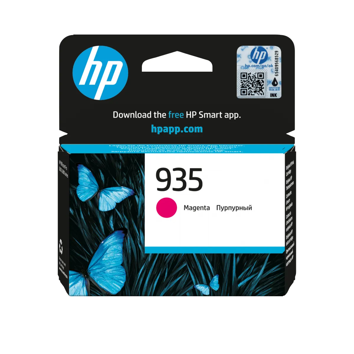 HP Inc. C2P21AE#BGY 935 magenta eredeti tintapatron Pigment alapú tinta, Standard kapacitás, 400 oldal #1