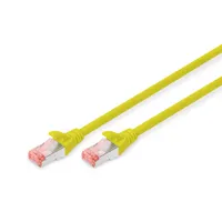 Assmann DK-1644-050/Y kültéri Cat6 S-FTP patchkábel 5 m sárga RJ-45