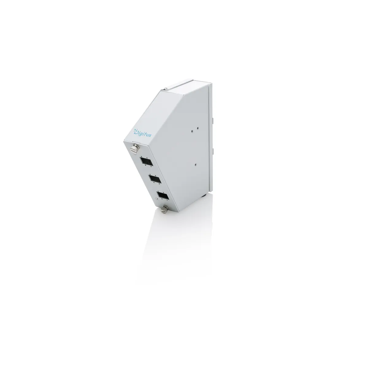 Assmann DN-96894 száloptikai DIN sín splice szürke alumínium 180x170x440 mm #1