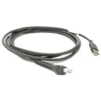 Zebra CBA-U01-S07ZAR USB adatkábel 2,5m USB A USB A szürke