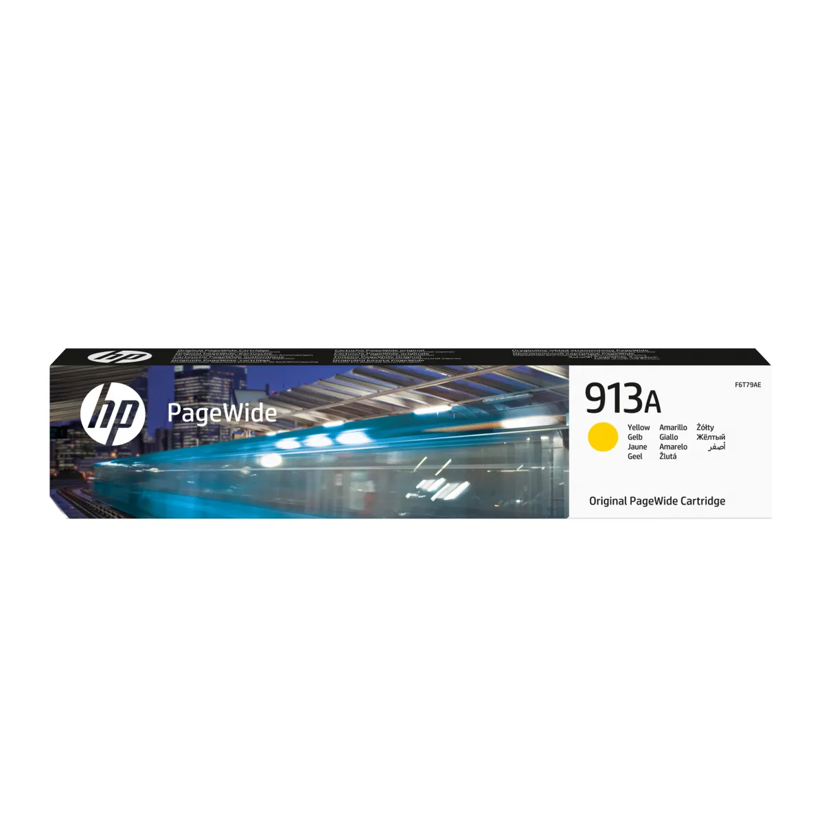 HP Inc. F6T79AE PageWide 913A sárga tintapatron pigment alapú tinta 37 ml 3000 oldal standard kapacitás #1