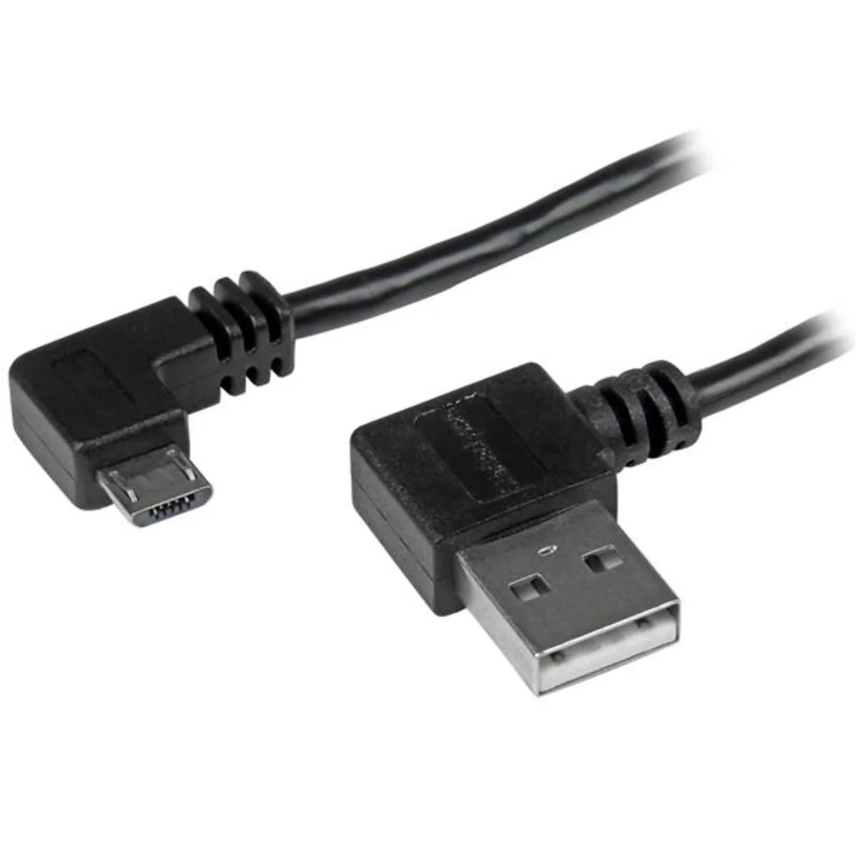 Startech.com USB2AUB2RA2M USB A to Micro-B kábel 2 m USB 2.0 fekete #1