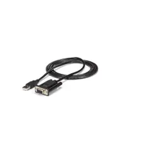 Startech.com icusb232ftn usb to serial dce adapter 1,7 m fekete