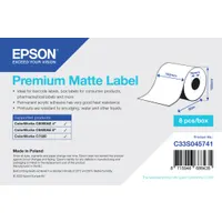 Epson C33S045741 Premium Matte címke 102mm x 60m öntapadós folyamatos