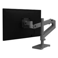 Ergotron 45-695-293 LX Pro monitortartó kar asztali, magasságállítás, -70-15°, 34"-os, VESA 75x75-100x100, sötétszürke