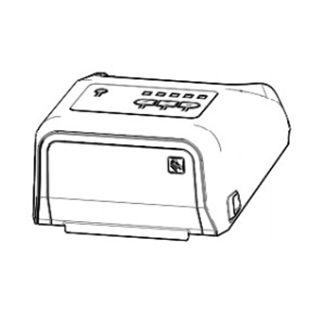 Zebra P1080383-205 Fedőlap készlet ZD420-kompatibilis #1