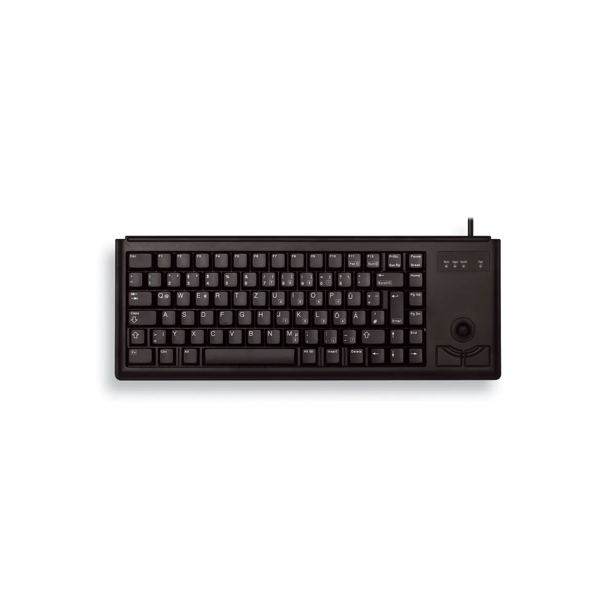 Cherry G84-4400LPBGB-2 G84-4400 84 billentyűs vezetékes PS 2 fekete 1,75 m #1