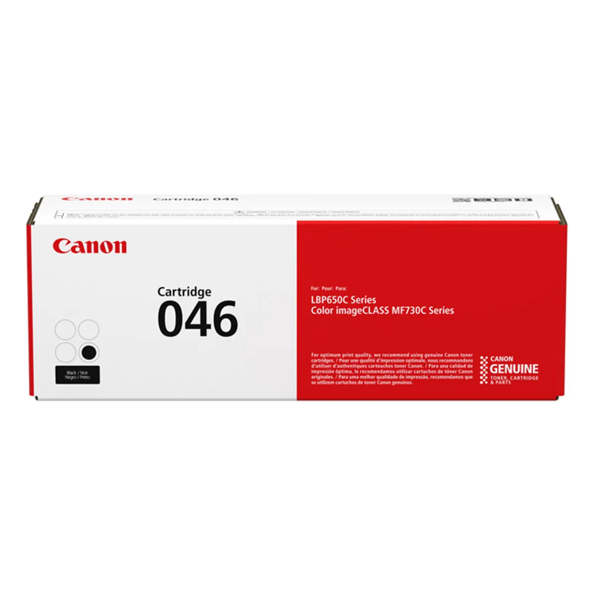 Canon 1250C002 CRG-046 fekete 2.200 oldal LBP654Cx LBP653Cdw MF735Cx MF734Cdw MF732Cdw #1