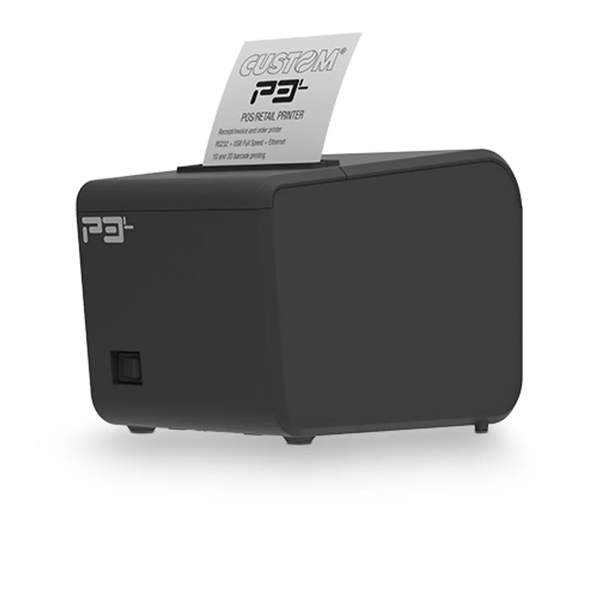 Custom 911MX010300733 P3L Termál nyomtató 58-80mm RS232 USB Vonalkódok 1D 2D DataMatrix EAN13 QR #1