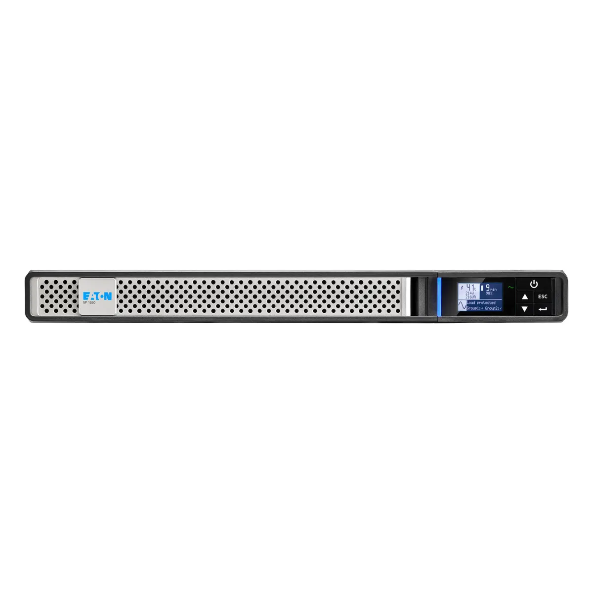 Eaton 5P1550IRG2 1U rack line-interaktív 1550VA/1350W 6x IEC-320-C13 kimenetek bemenet IEC-320-C14 RS232 USB Dry contacts Network MS Card opció #1