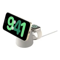Belkin WIZ027VFH37 BoostCharge Pro Magnetic 2-in-1 Qi2 15W töltőállomás 1,5 m bézs #1