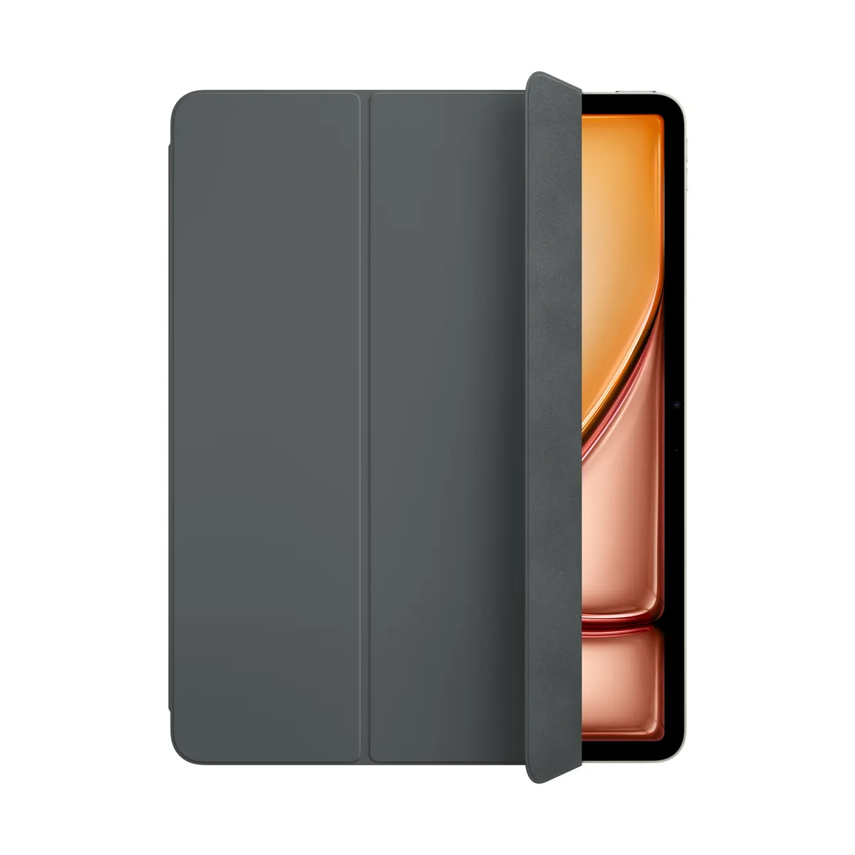 Apple MWK93ZM/A Smart Folio oldalra nyíló tok iPad Air 13" M2 szénszürke PU bőr #1