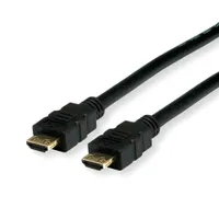 Value 11.99.5694 HDMI kábel hossz 5 m HDMI A-típus arany érintkezők 3840x2160 fekete #1