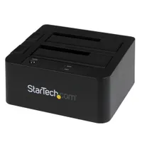 Startech.com SDOCK2U33EB 2.5-3.5 hüvelykes HDD és SSD dokkoló USB 3.2 Gen 1 Type-B SATA III