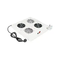 Roline 26.21.0076 Beépített hűtőventilátor 2 ventilátor szürke