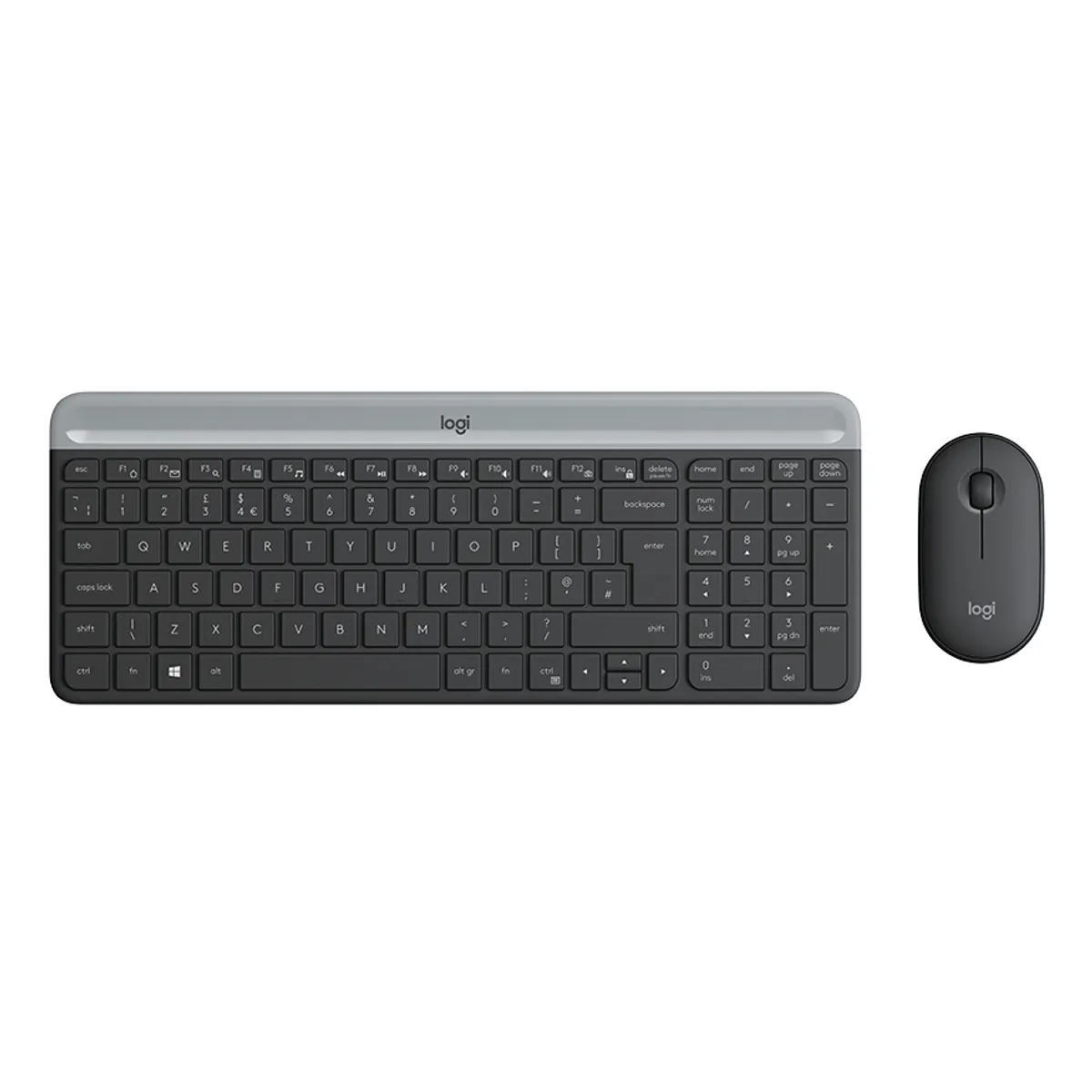 Logitech 920-009188 MK470 Slim vezeték nélküli billentyűzet és egér grafitszürke #1